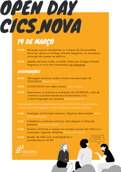Open Day CICS.NOVA Programa