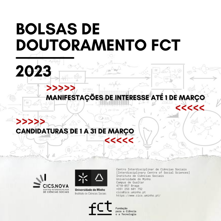 BOLSAS DE DOUTORAMENTO FCT 2023